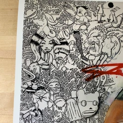 Lollapalooza - 2011 Hebru Brantley Numbered Edition Poster Gig Posters