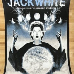 Jack White - 2022 The Silent Giants Poster Grand Rapids, MI S/N