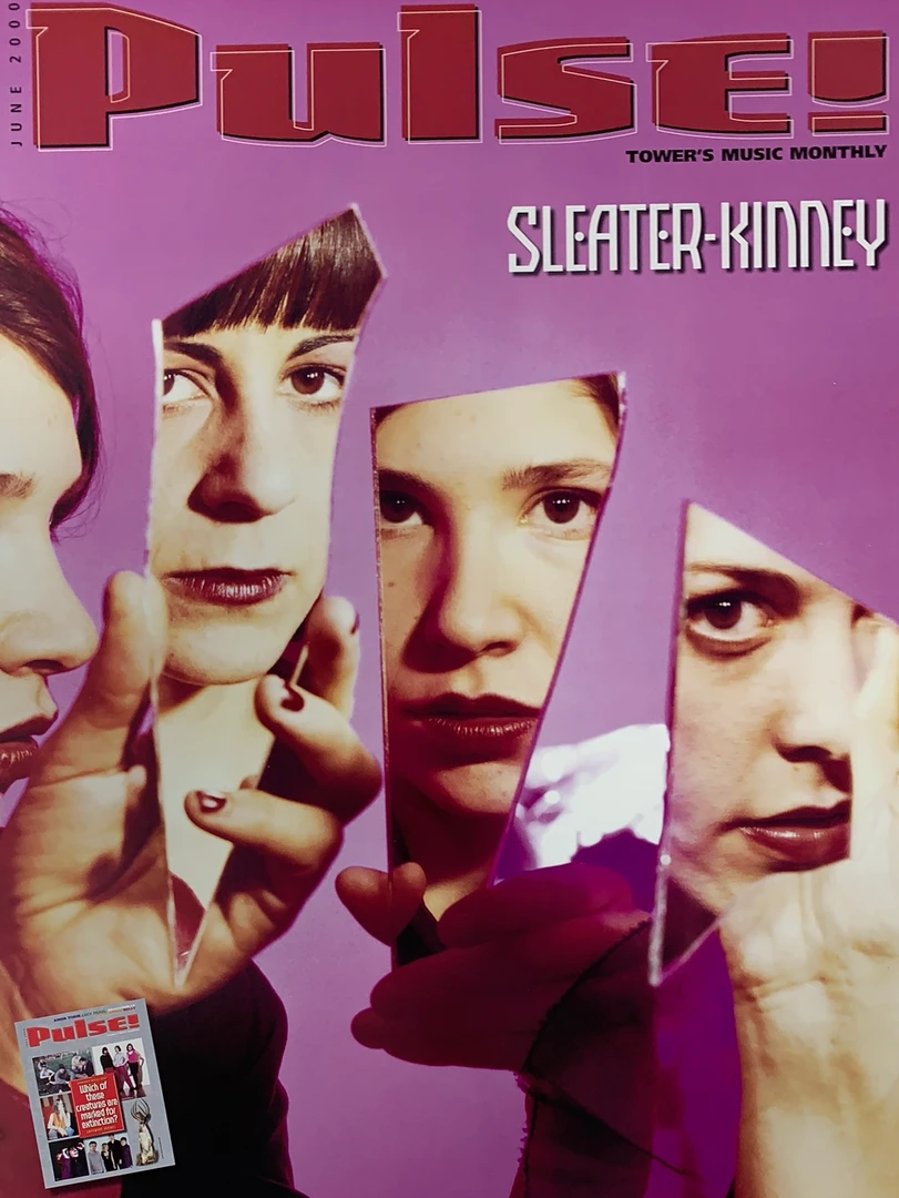 Sold Out Posters Sleater Kinney - 2000 Original Promo Poster June Pulse Tower Music