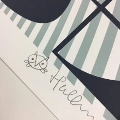 Pearl Jam - 2018 Don Pendleton Poster Sao Paulo, BRA Lollapalooza S/N