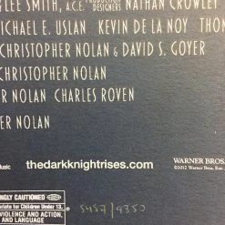 The Dark Knight Rises - 2012 Olly Moss Poster San Diego, CA Comic-Con Movie/TV Posters