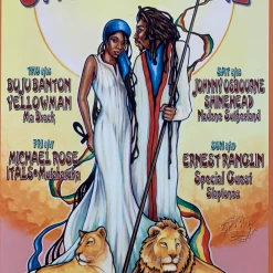 Sold Out Posters MHP 126 One Festival - 2001 Poster Maritime Hall San Fran 1st Gig Posters