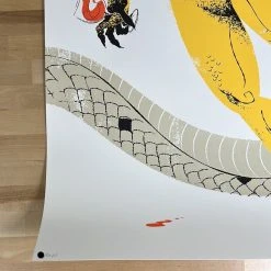 Billy Strings - 2021 Delicious Design League Poster Denver, CO 10/17 AP Colorado