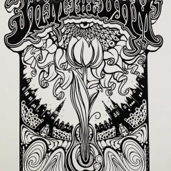 Jam In The Dam - 2007 Jeff Wood X/40 Poster Amsterdam, NED Melkweg