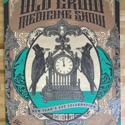 Old Crow Medicine Show - 2016 Status Serigraph Poster Nashville, TN