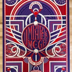 Umphrey's McGee - 2019 Derek Perez Poster Morrison, CO Red Rocks Amphitheatre