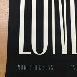 Sold Out Posters Mumford & Sons - 2015 Poster London Oslo Gig Posters