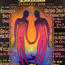 Mark Henson MHP 42 January - 1998 Poster Maritime Hall San Fran 1st