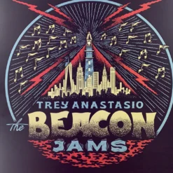 Sold Out Posters Trey Anastasio - 2020 Your Cinema Poster New York, NY The Beacon Jams Crimson Red