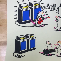 Gig Posters Pied Piper - 2020 Jim Pollock Poster Relix Main Edition