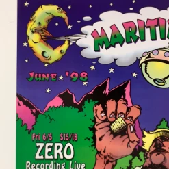 Sold Out Posters MHP 47 Maritime Hall - 1998 Poster June Zero, Soulbrain San Fran 1st Gig Posters