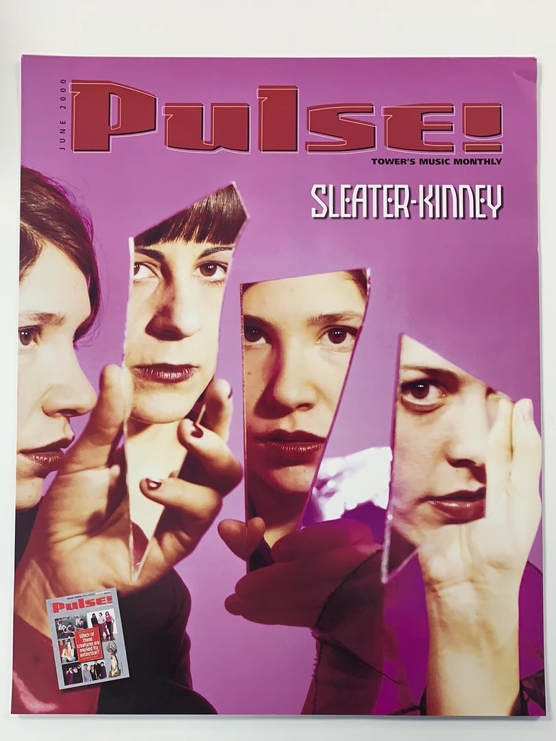 Sold Out Posters Sleater Kinney - 2000 Original Promo Poster June Pulse Tower Music