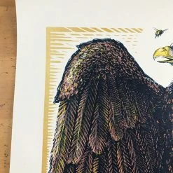 The Avett Brothers - 2014 Zeb Love Poster Salt Lake City, UT, Red Butte Garden