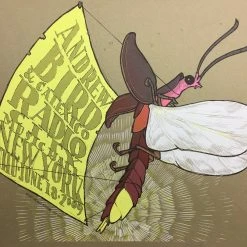 Gig Posters Andrew Bird - 2009 Jay Ryan Poster New York City, NY Radio City Music Hall
