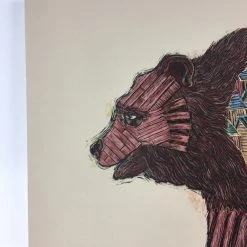 Last American Bear - 2010 Dan Grzeca Poster Art Print Art Prints