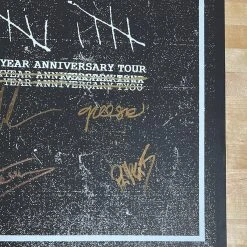 Sold Out Posters Gig Posters Norma Jean - 2015 Poster 10 Year Anniversary Tour Print Autographed