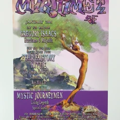 Greg Coiner MHP 108 Gregory Isaacs - 2001 Poster Maritime Hall San Fran 1st