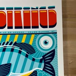 Billy Strings - 2021 Mike Tallman Poster Grand Rapids, MI 12/31 AP