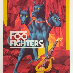 Gig Posters Foo Fighters - 2020 Shawn Ryan Poster Grand Rapids, MI Van Andel Arena