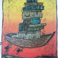 Art Prints Lifeboat - 2012 Dan Grzeca Poster Art Print 115/120