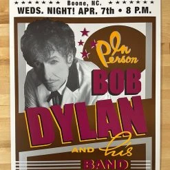 Gig Posters Bob Dylan - 2004 Geoff Gans Poster Boone, NC
