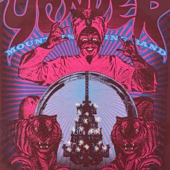 Yonder Mountain String Band - 2007 Table 2 Press Poster Denver, CO Fillmore