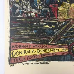 Dark Lord Day - 2015 Dan Grzeca Poster Munster, IN Three Floyds Brewery Gig Posters