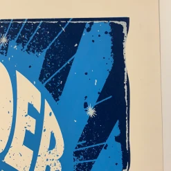 Methane Studios Yonder Mountain String Band - 2007 Methane Poster Red Rocks Morrison, CO Colorado