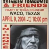 Gig Posters Willie Nelson - 2004 Franks Brothers 4/9 Poster Waco, TX
