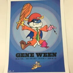 Gene Ween - 2011 Todd Slater Poster New Orleans, LA Tipitina's