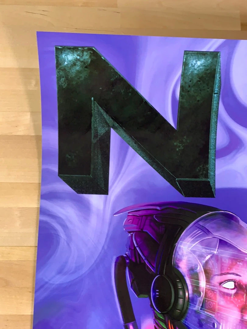 Nine Inch Nails - 2018 Julian Lasne Poster Prague, Czech Republic