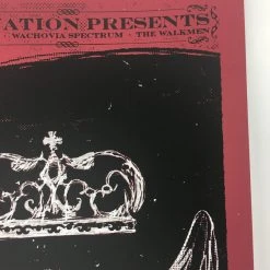 Kings Of Leon - 2009 Todd Slater Poster Philadelphia, PA The Spectrum