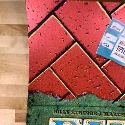 Billy Strings - 2021 Mike Tallman Poster New Orleans, LA 3/24 1st