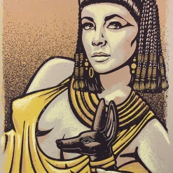 Lars Krause Elizabeth - 2015 Lars P Krause Poster Print Hollywood Icon Pin-Up's Art Prints