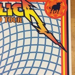 Metallica - 2018 Gomez Poster Madrid, Spain Wizink Center