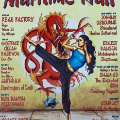 Sold Out Posters Gig Posters MHP 127 Maritime Hall - 2001 Poster August Ghostface Killah San Fran 1st