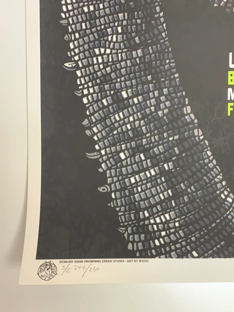 Umphrey's McGee - 2009 Jeff Wood Poster Madison, WI Gig Posters