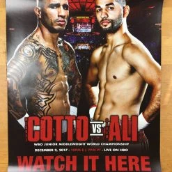 Sold Out Posters Boxing - 2017 Cotto Vs Ali World Championship Poster