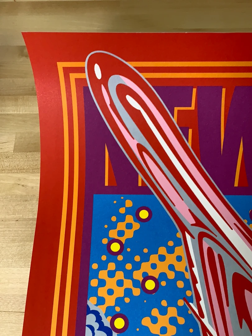 Eric Clapton - 2008 John Van Hamersveld Poster New York, NY MSG