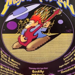 Stanley Mouse Gig Posters MHP 118 Mudvayne Disturbed - 2001 Poster Maritime Hall San Fran 1st