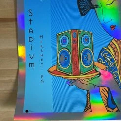 Dave Matthews Band - 2004 EMEK Poster Hershey Park Stadium PA FOIL