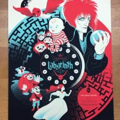 Labyrinth - 2017 Delicious Design League Poster Chicago, IL The Logan Theatre