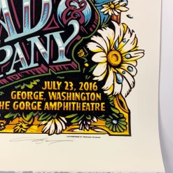 Gig Posters Dead & Company - 2016 AJ Masthay Poster George, WA Gorge Amphitheatre