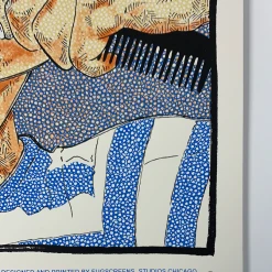 Gig Posters Swans - 2016 Fugscreens Studios Poster Newcastle, UK Northumbria