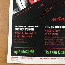 Sold Out Posters Chicago, IL The House Theatre Of Chicago - 2017 Amazing Feats Of Storytelling