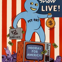 Gig Posters David Cross Mr. Show - 2002 Mats O. Stromberg Poster The Warfield Theatre San Fran 1st