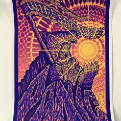 Widespread Panic - 2019 Brad Klausen Poster Red Rocks Morrison, CO S/N