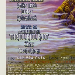 MHP 51 Maritime Hall - 1998 Mark Henson Poster September San Fran 1st Gig Posters