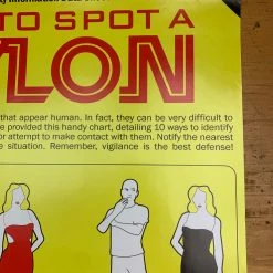 Sold Out Posters Battlestar Galactica - 2007 How To Spot A Cylon Poster Movie Print