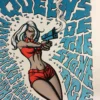 Queens Of The Stone Age - 2008 Justin Hampton Poster Regina, CAN Conexus Art Cen